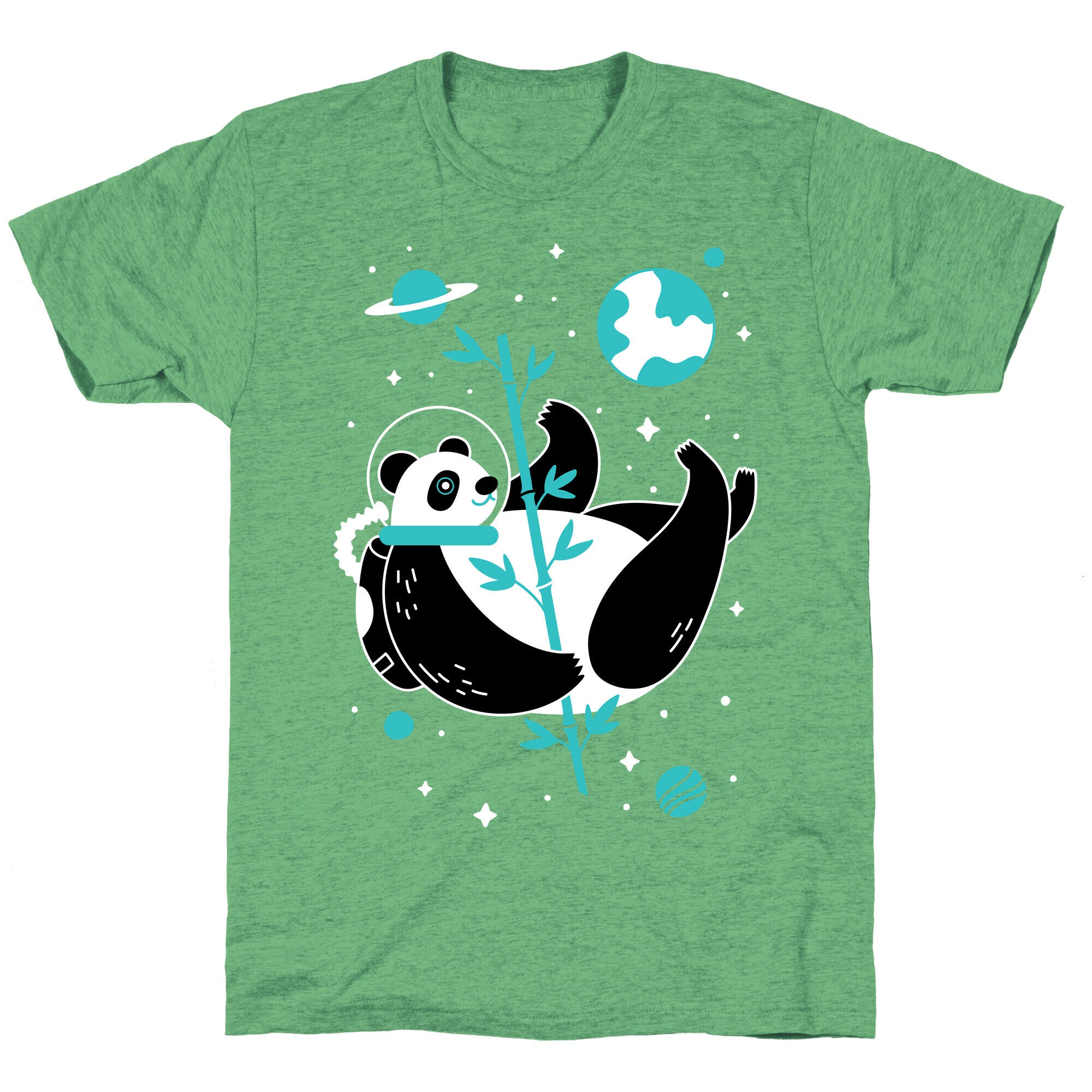 Space Panda Unisex Triblend Tee